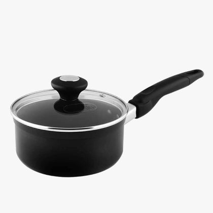 Meyer Cook N'Look (IH) 1.4l/16cm Saucepan - Black