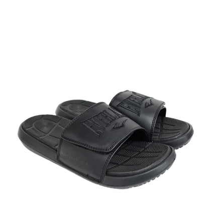 Everlast Men's EVL-CX Slide Sandals - Black-Black-Black