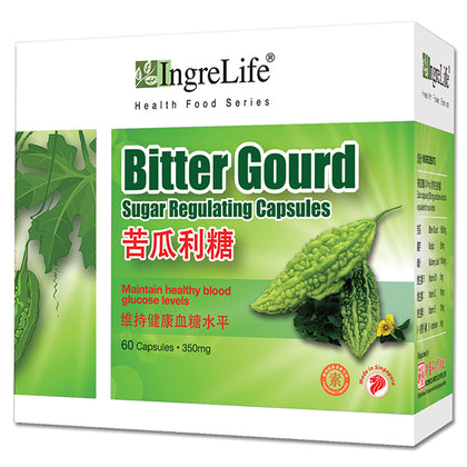 IngreLife Bitter Gourd Sugar Regulating Capsules - 60 Capsule
