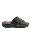 BRUNO CO. Leather Men's Sandals - JOHN Black