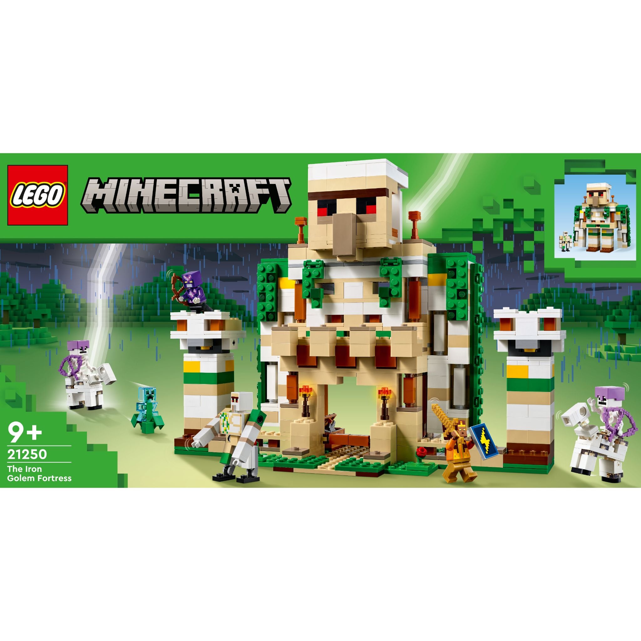 LEGO Minecraft: The Iron Golem Fortress (21250)
