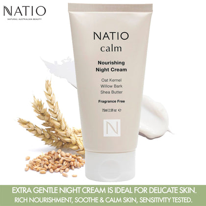 Natio Calm Nourishing Night Cream 75ml
