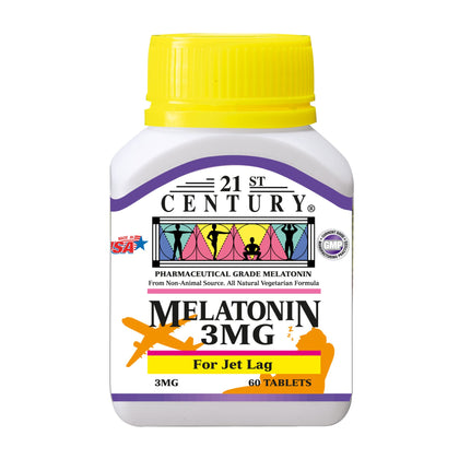 21ST CENTURY Melatonin 3mg 60 Tablets