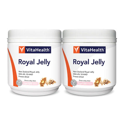 VitaHealth Royal Jelly 1g x 120 Softgels (Twin Pack)