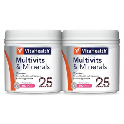 VitaHealth Multivits and Mineral (Twin Pack) - 2 x 100 Softgels