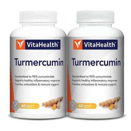 VitaHealth Turmercumin (Twin Pack) - 60 Vegetable Capsules