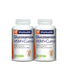 Vitahealth Glucosamine MSM + Curmin 90 Vegetable Capsules (Twin Pack)