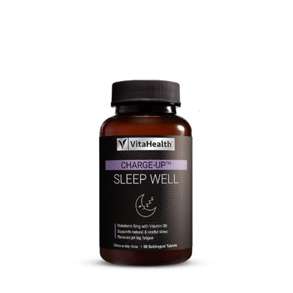 VitaHealth® Charge-Up Sleep Well 60 Subligual Tablets