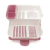 Smart Living Dish Drainer Rack - Light Pink (2358-6480B-2480-L-PINK)