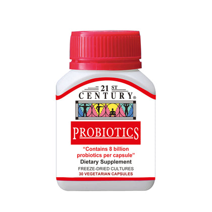 21st Century Probiotics 8 BILLION 30 Vegetarian Capsules