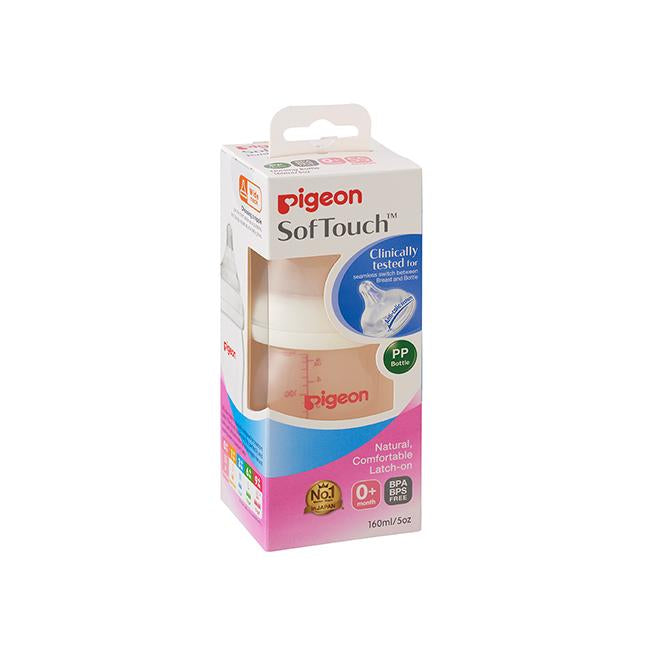 Pigeon Softouch Peristaltic Plus Pp 160ml (SS)