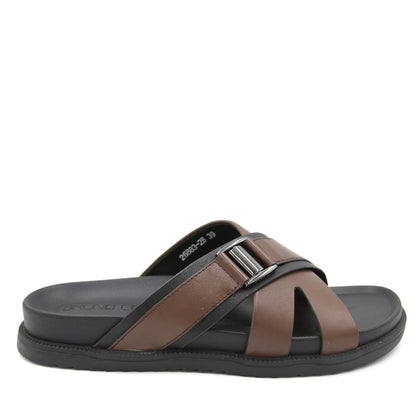 Bruno Co Leather Sandals - Brown