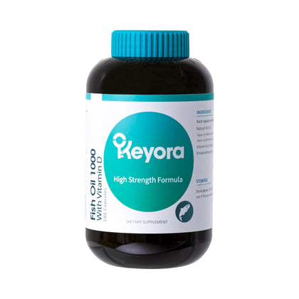 Keyora Fish Oil 1000 with Vitamin D 180s