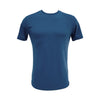 Ashford Round Neck T-Shirt - Mid Blue