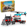 LEGO Creator: Flatbed Truck with Helicopter (31146)