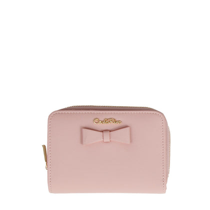 Carlo Rino Wallet With A Sweet Bow - Short