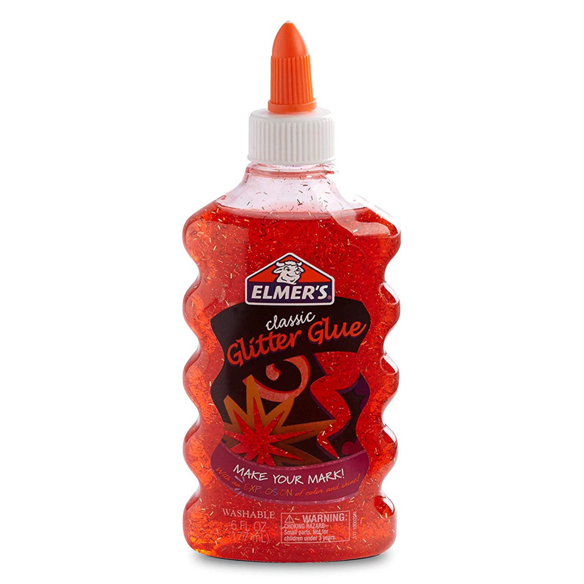 Elmer's Glitter Glue Red 6oz