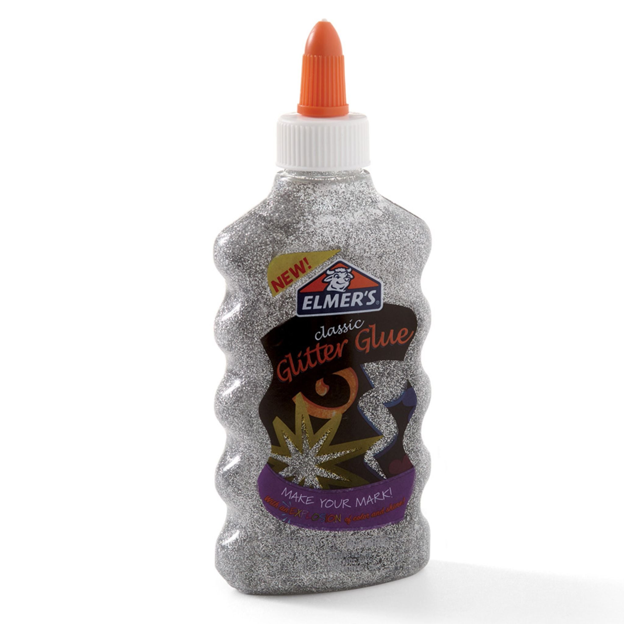Elmer's Glitter Glue Silver 6oz