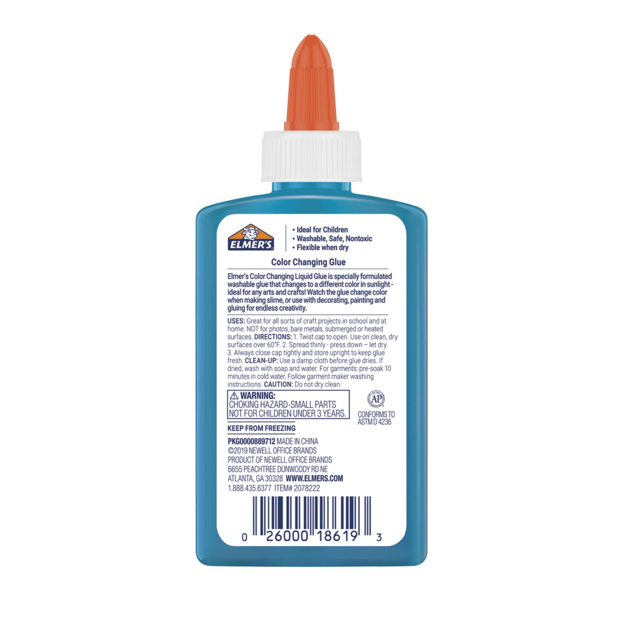 Elmer's Color Changing Glue Blue 5oz