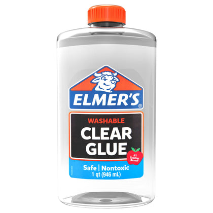 Elmer's Clear School Glue in 1qt (946ml)