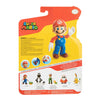 Super Mario Nintendo 4" Super Mario Figures - Wave 22 (Mario w Mushroom)
