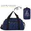 B.Baggies Quilted Nylon Sports Bag Midnight Blue