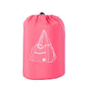 B.Baggies Quilted Nylon Sports Bag Rose Pink