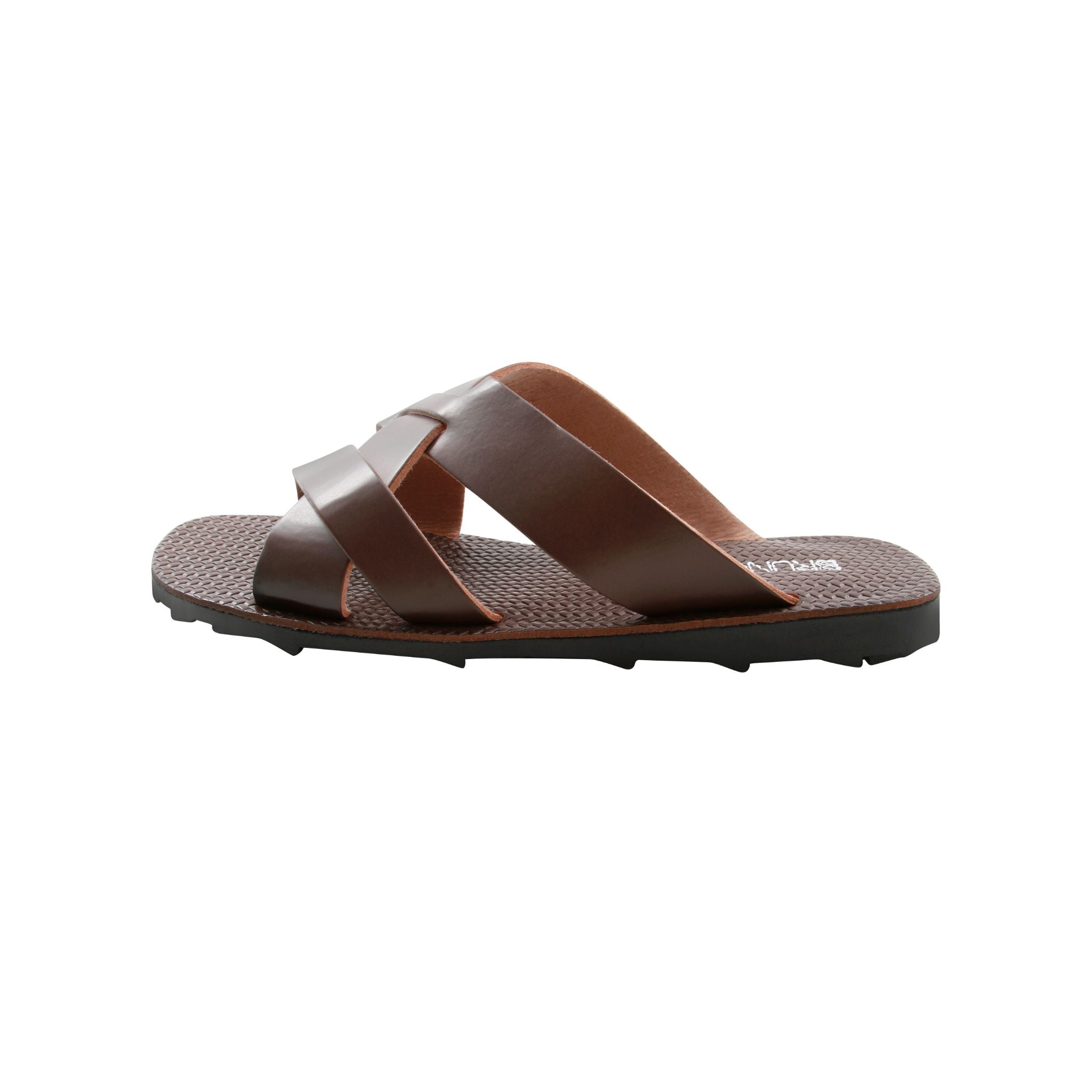BRUNO CO Leather Sandal - 3908 EUGENE - BROWN