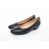 Barani Classic Leather 2.5cm Heels Black