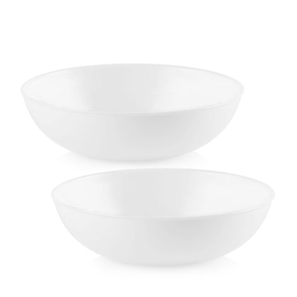 Corelle 2pc 46oz Meal Bowl Set - Winter Frost White (4446-N-2-SG)