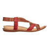 Barani Camel Multi Leather Sandals (Cross Strap)