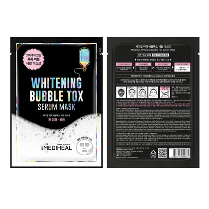 Mediheal Whitening Bubble Tox Serum Mask Pack Sheet