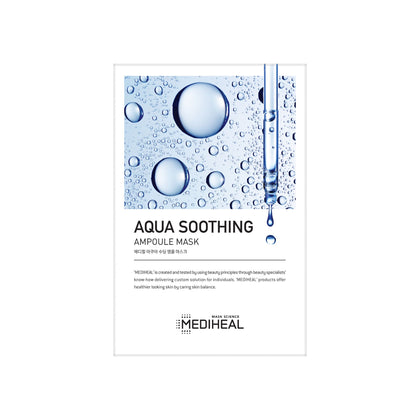 Mediheal Aqua Soothing Ampoule Mask Box (10s)