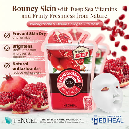 Mediheal VITA Pomegranate Mask Sheet (25ml)