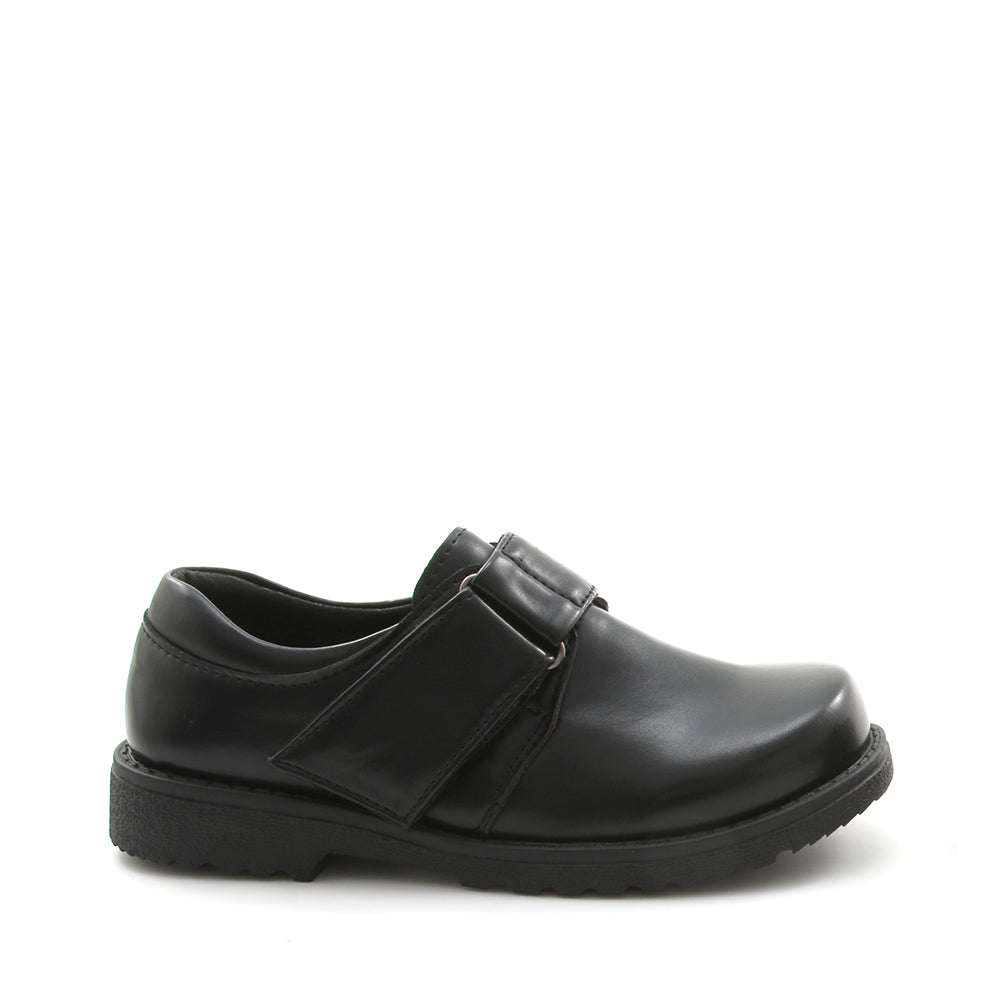 J.Edward Boys Formal Black Shoes