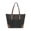 SARRER Leather Shopper Bag - Black