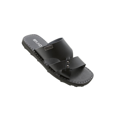 BRUNO CO Leather Sandal - 5656 HARRY - BLACK