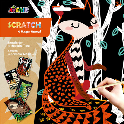 AVENIR Scratch Art - Magic Animal