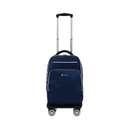 Pierre Cardin Backpack with Detachable Trolley - Blue
