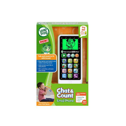 LeapFrog Chat & Count Emoji Smart Phone - Green