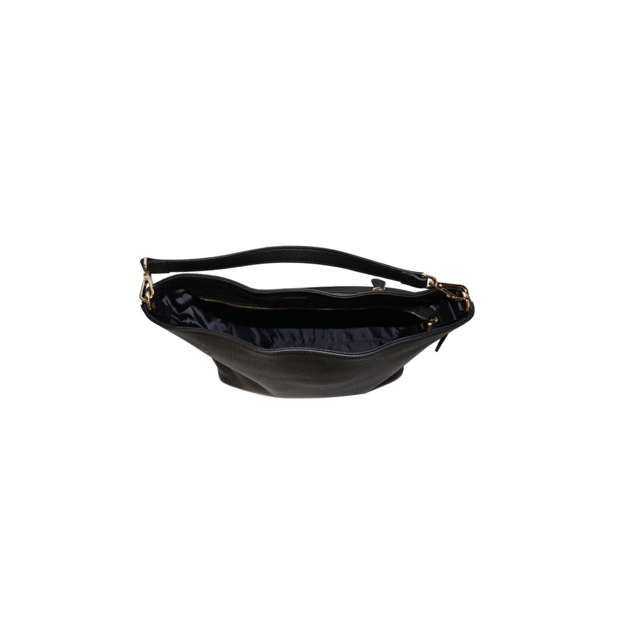 Valentino Rudy Full Leather Hobo Bag - Black (70277-002-08)