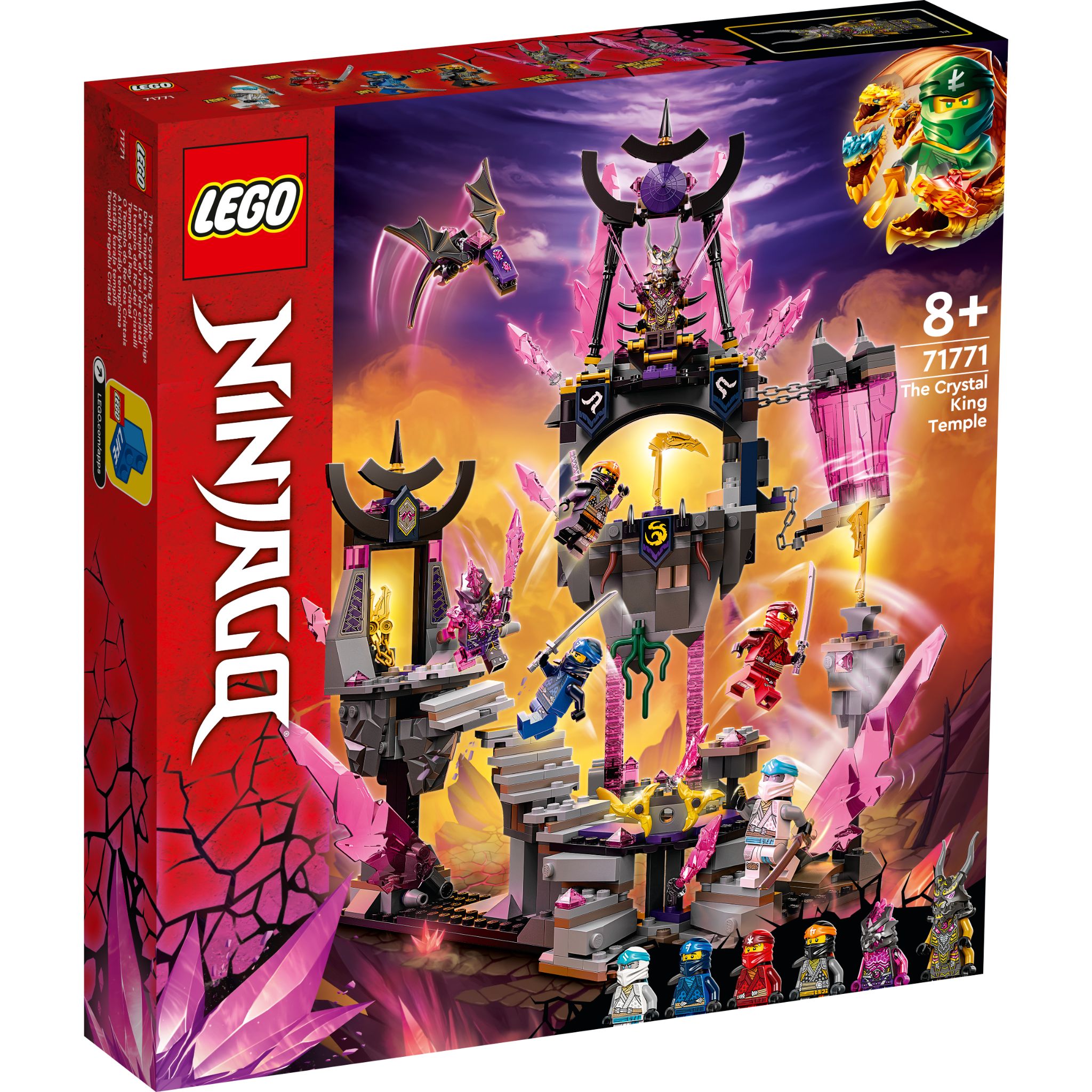 LEGO® NINJAGO®: The Crystal King Temple (71771)