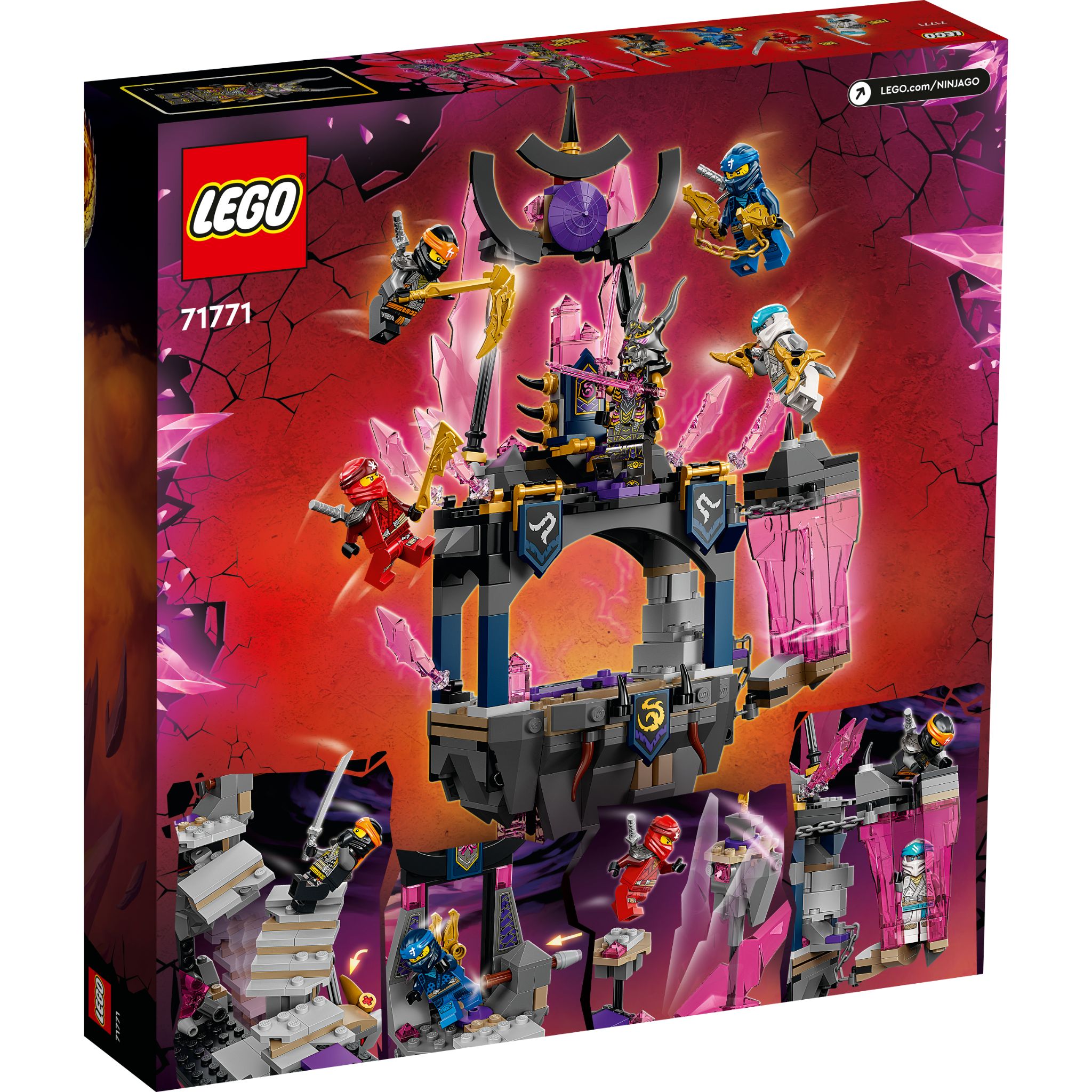 LEGO® NINJAGO®: The Crystal King Temple (71771) – OG Singapore