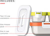 Zoku Neat Stack 7 Piece Nesting Container Set