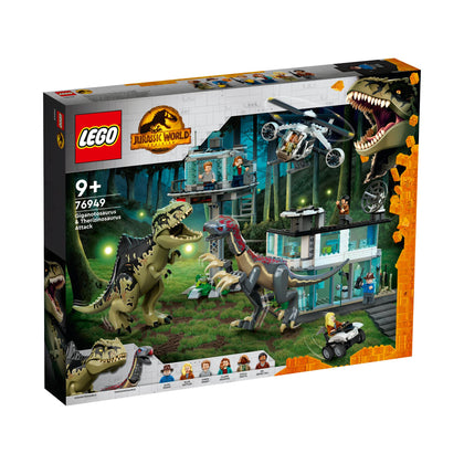 LEGO Jurassic World Giganotosaurus and Therizinosaurus Attack (76949)