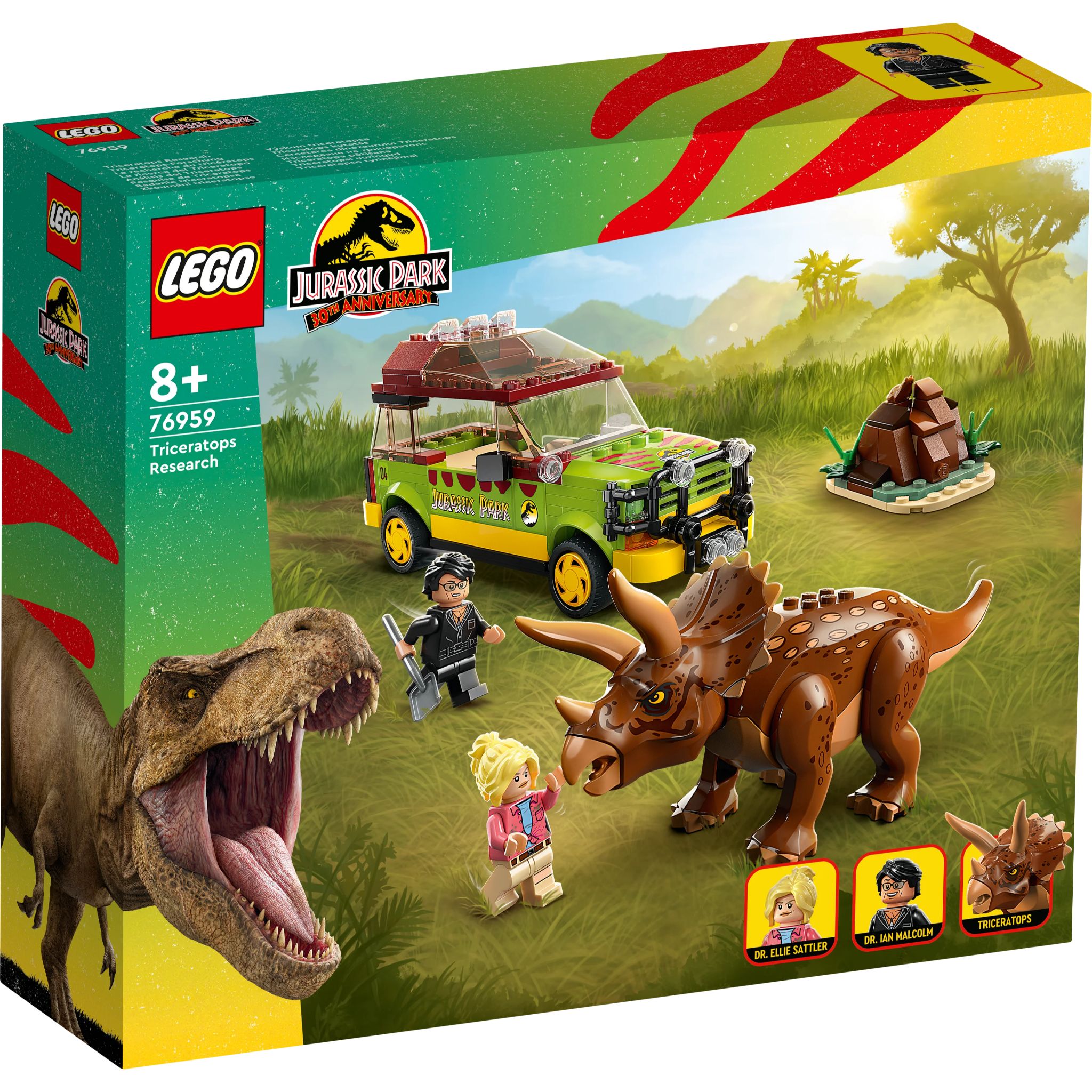 LEGO Jurassic World: Triceratops Research (76959)
