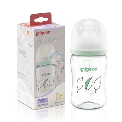 Pigeon Softouch 3 Nursing Bottle T-ester 200ML Leaf (79449)