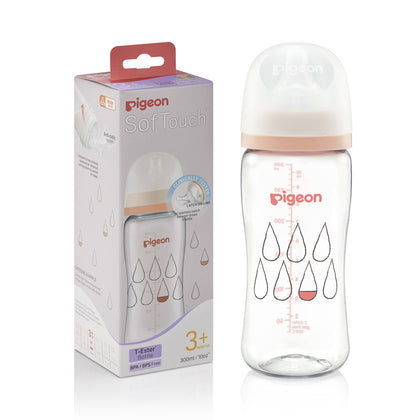 Pigeon Softouch 3 Nursing Bottle T-ester 300ML Dewdrop (79450)