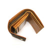 Bonia Monogram Short 3-Fold Wallet-Brown