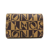 Bonia Monogram Key Holder-Brown